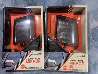 小巧型卡车镜面套装适用于雪佛兰 S-10 & GMC S-15 ~ 814L(左)和 814R(右) — 第 1/2 张图片