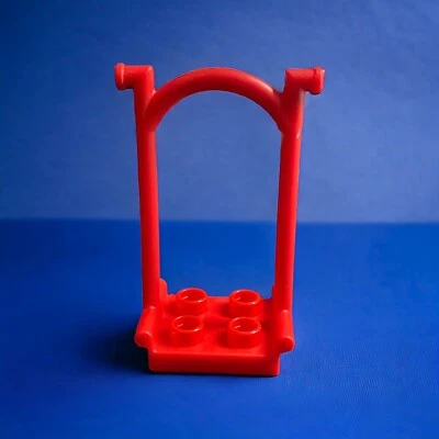 Duplo special part - red swing piece -  combined shipping (MISC163) - Image 1 of 2