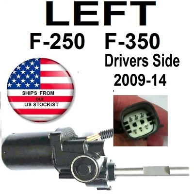 Motor estribo izquierda 2009-14 Ford F-250 F-350 escalón lateral desplegable Foto 1 de 3