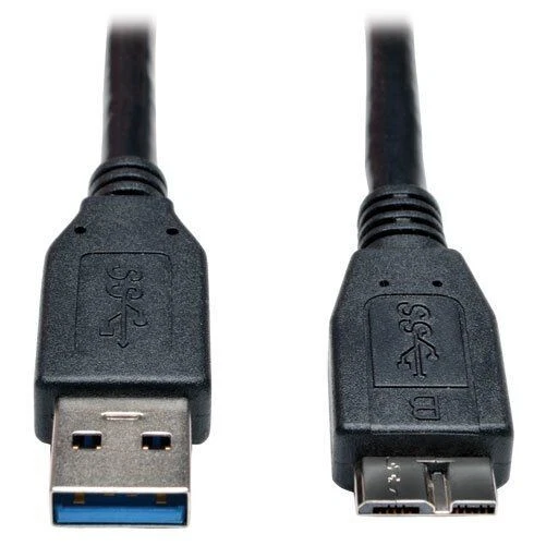 EATON TRIPP LITE SERIES CONNECTIVIT U326-006-BK 6FT USB CABLE USB A TO MICRO-B U - Image 1 of 1