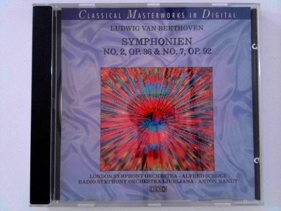 Beethoven Symphonies 2/7 Alfred Scholz/Anton Nanut CD Alfred, Scholz / Anton Nan - Bild 1 von 2