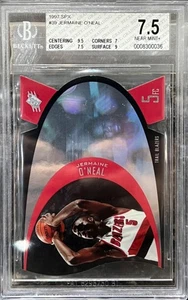 JERMAINE O'NEAL 96-97 Upper Deck SPx ROOKIE CARD #39 -TRAIL BLAZERS BGC 7.5 RARE - Picture 1 of 3