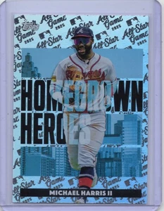 2025 Topps All-Star Game Michael Harris II Hometown Heroes Insert #HH-12 Braves - Picture 1 of 2