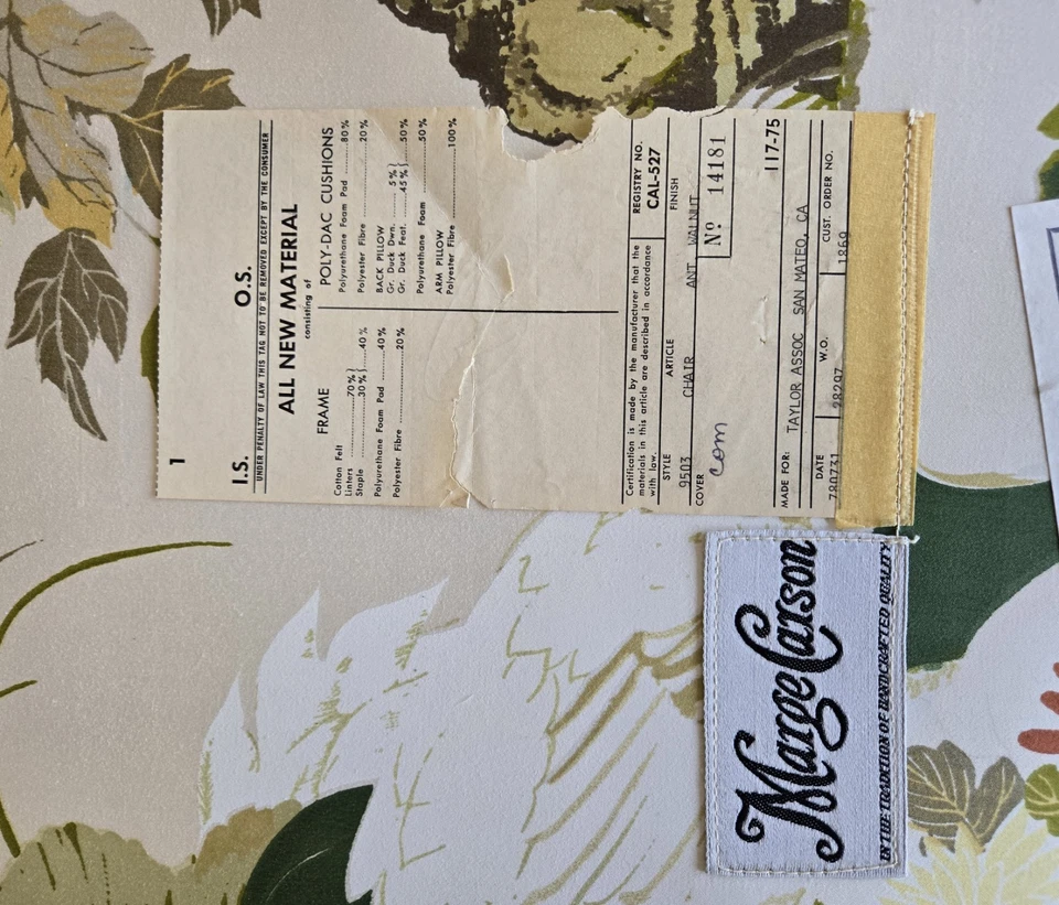 2 arm chairs - Image 1 of 4