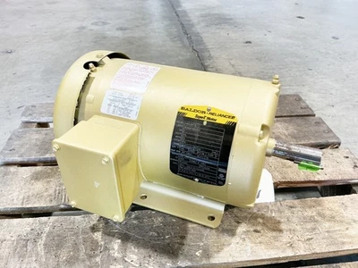 New Baldor EM3558T-5 Electric Motor 2HP 575V 2.2A 1755RPM 60Hz 3PH - Image 1 of 4
