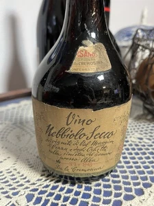 Vino nebbiolo Secco anno 1965 Da Collezione - Foto 1 di 3