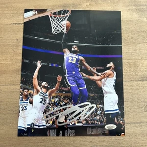 LEBRON JAMES LA Lakers 8x10” Signed Matte Photo AUTOGRAPHED with COA - Picture 1 of 5
