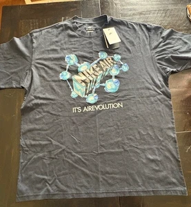 Tshirt Nike Air Its AirEvolution XL-Alta vestibilità ampia mai indossata nuova con etichetta - Foto 1 di 6