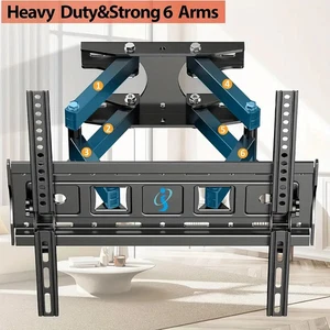 Soporte de pared para TV de movimiento completo de alta resistencia para Samsung TCL 32 36 40 42 47 50 55 60 65 pulgadas - Imagen 1 de 9