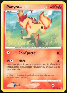 Carte Pokémon Ponyta 71/100 Tempête Français - Picture 1 of 2