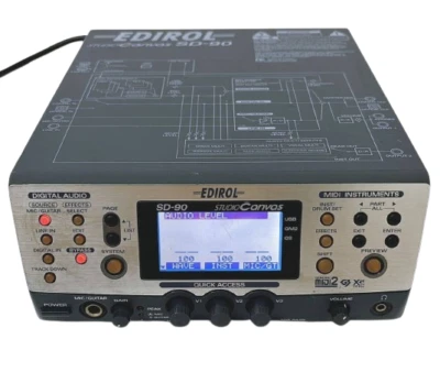 Roland Edirol SD-90 Studio Canvas USB MIDI interfaccia audio effetto digitale - Immagine 1 di 4