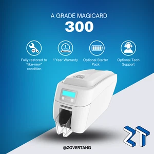 Magicard 300 Dual-Sided ID Card Printer | Badge Printing - Picture 1 of 1