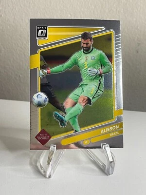 Alisson Becker 2021-22 Panini Donruss OPTIC Fifa World Cup Road to Qatar #21 - Image 1 of 2