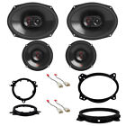 JBL STAGE3 6x9 & 6.5" coax Door Speakers & adapters for 2007-2014 Toyota Tundra