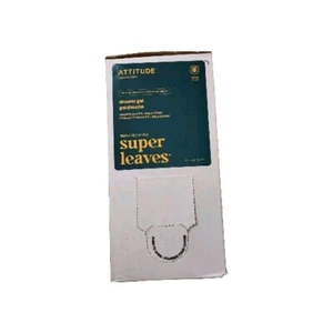 2 Liter refill - ATTITUDE Super Leaves, Hypoallergenic Body Wash Shower Gel 67.6 - Picture 1 of 2