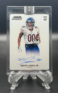 Velus Jones 2022 Panini Instant Access ON CARD AUTO BLUE ROOKIE SSP RC #11/25 - Picture 1 of 2