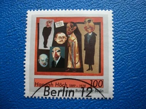 Berlino, 1989, Michel: 857, Hannah Höch, timbrato - Foto 1 di 1