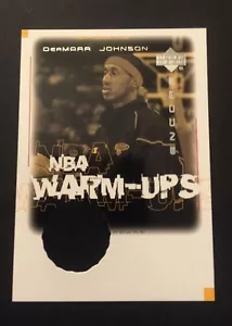 DerMarr Johnson Hawks Cincinnati 2001 Upper Deck Encore Jersey Certified JN15 - Picture 1 of 2