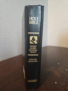 HOLY BIBE w/THE APOCRYPHA The New Revised Standard Version Hendrickson Bibles - Imagen 1 de 11