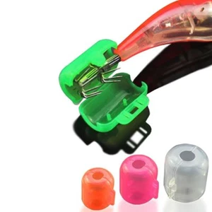 busta 5 pezzi SQUID HOOKS PROTECTORS LINEA EFFE SIZE M TRANSPARENT SQUID EGI - Picture 1 of 1