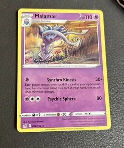 Malamar 078/196 Rare HP 110 Lost Origin Pokemon Card - Picture 1 of 2