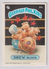 Drew Blood 1986 Garbage Pail Kids Series 3 #93a a {0228