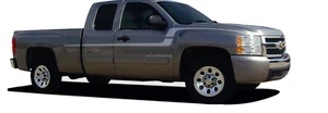 Chevrolet Silverado Side Stripes Graphics Both Sides Stickers - Picture 1 of 5