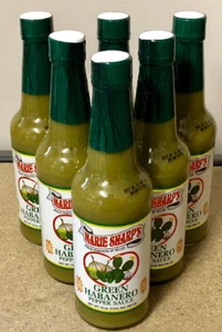 Marie Sharp's Green Nopal Habanero Hot Sauce (10 oz) - 6 pack of Bottles - Picture 1 of 1