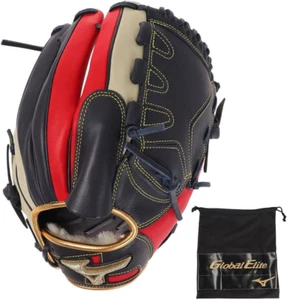 Guante de béisbol MIZUNO Global Elite Infinity NEO lanzador derecho 1AJGR28301 con bolsa - Imagen 1 de 8