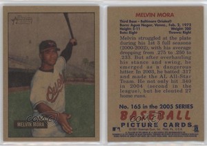 2005 Bowman Heritage Mahogany Melvin Mora #165