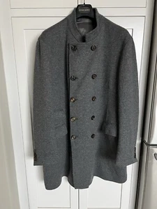 Eleventy Wool Overcoat Coat Jacket 58 - 48 - Picture 1 of 9