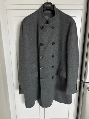 Eleventy Wool Overcoat Coat Jacket 58 - 48 - Image 1 of 4