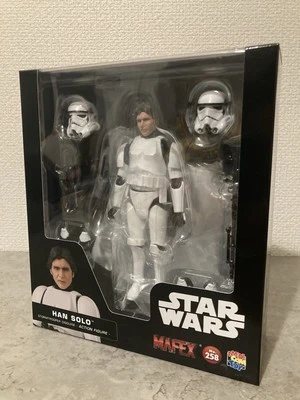 Medicom Toy Mafex No.258 Star Wars Han Solo (Stormtrooper Disguise) Figure - Image 1 of 4