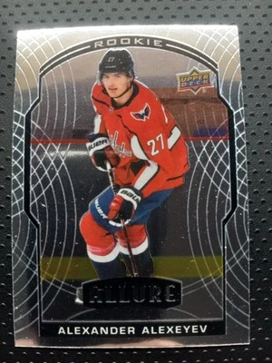 2020-21 Upper Deck Allure #86 Alexander Alexeyev Rookie Card - Image 1 of 3