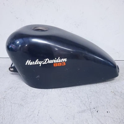 Harley-Davidson XL Sportster 883 tanque de combustible negro cacahuete vivo 61023-83DH Foto 1 de 4