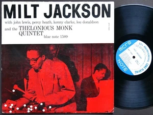 MILT JACKSON LOU DONALDSON THELONIOUS MONK LP BLUE NOTE 1509 LEX NY 23 EAR MONO - Picture 1 of 2