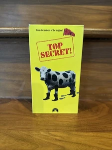 Top Secret VHS Paramount 1991 Zucker Brothers Val Kilmer - Beautiful copy TESTED - Imagen 1 de 7