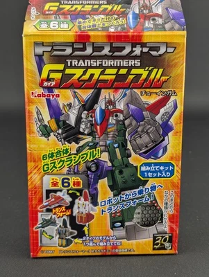 Transformers Kabaya Gum Gaia Scramble Box 3 complete Takara G1 Model Kit - Image 1 of 4