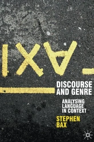 Discourse and Genre: Analysing Language in Context (Perspectives - Image 1 of 1