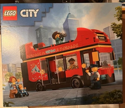 LEGO City Red Double-Decker Sightseeing Bus - London Bus 60407 - Brand New! - Image 1 of 2
