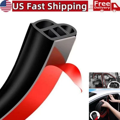 Tira de sello de goma universal para puerta de automóvil de 32,8 pies en forma de L para pelar la intemperie automotriz Foto 1 de 4