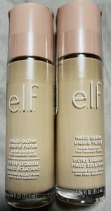 e.l.f ELF Halo Glow Liquid Filter Foundation 0 FAIR 2 Pack  - New - Picture 1 of 3
