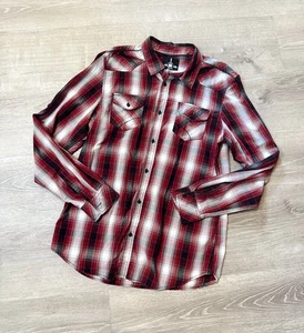 I jeans by Buffalo Plaid button up Size xl Excellent condition - Picture 1 of 6