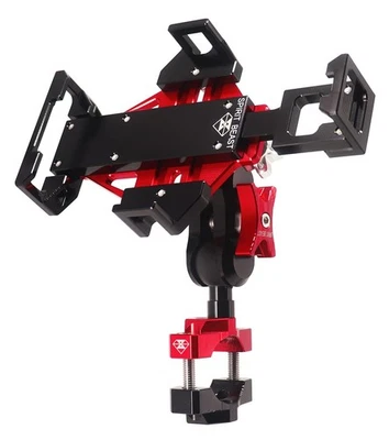 All Metal Motorcycle Phone Mount, Rock Solid and Anti-Theft, Heavy Duty Cell ... - Image 1 of 4