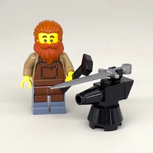 Lego Mittelalter Schmied Minifigur mit Amboss Idee082 Black Falcon Castle 21325 - Bild 1 von 4
