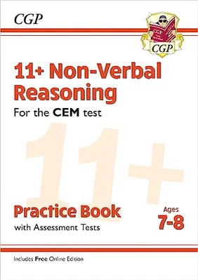 11+ CEM Non-Verbal Reasoning Practice Book & Assessment Tests - ... by CGP Books - Image 1 of 2