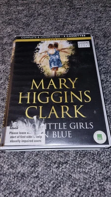 Two Little Girls In Blue Mary Higgins Clark Audio Books Eight Cassettes Complete - image 1 of 2