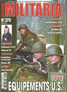 MILITARIA N°370 EQUIPEMENTS US  44/ PARA COMMANDO ALGERIE / COLOMBOPHILE US WWI - Picture 1 of 2