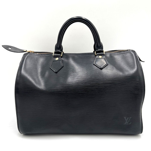 LOUIS VUITTON（LV） Borsa a mano Louis Vuitton Epi Speedy 30 M59022 pelle nera USATA originale #VI0911