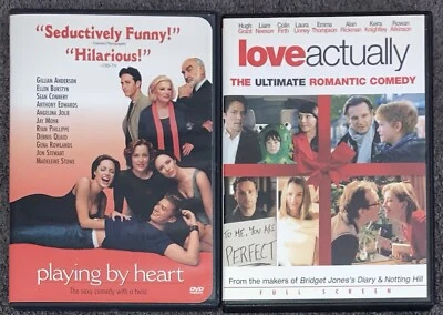 Playing By Heart 1998/Love Actually 2003 DVD Jillian Anderson Liam Neeson - Image 1 of 3